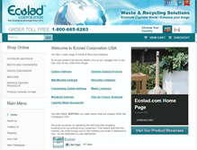 Tablet Screenshot of ecolad.com
